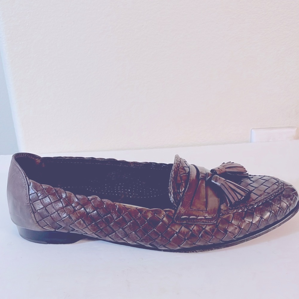 Bragano / Italian  Leather Loafers sz 10